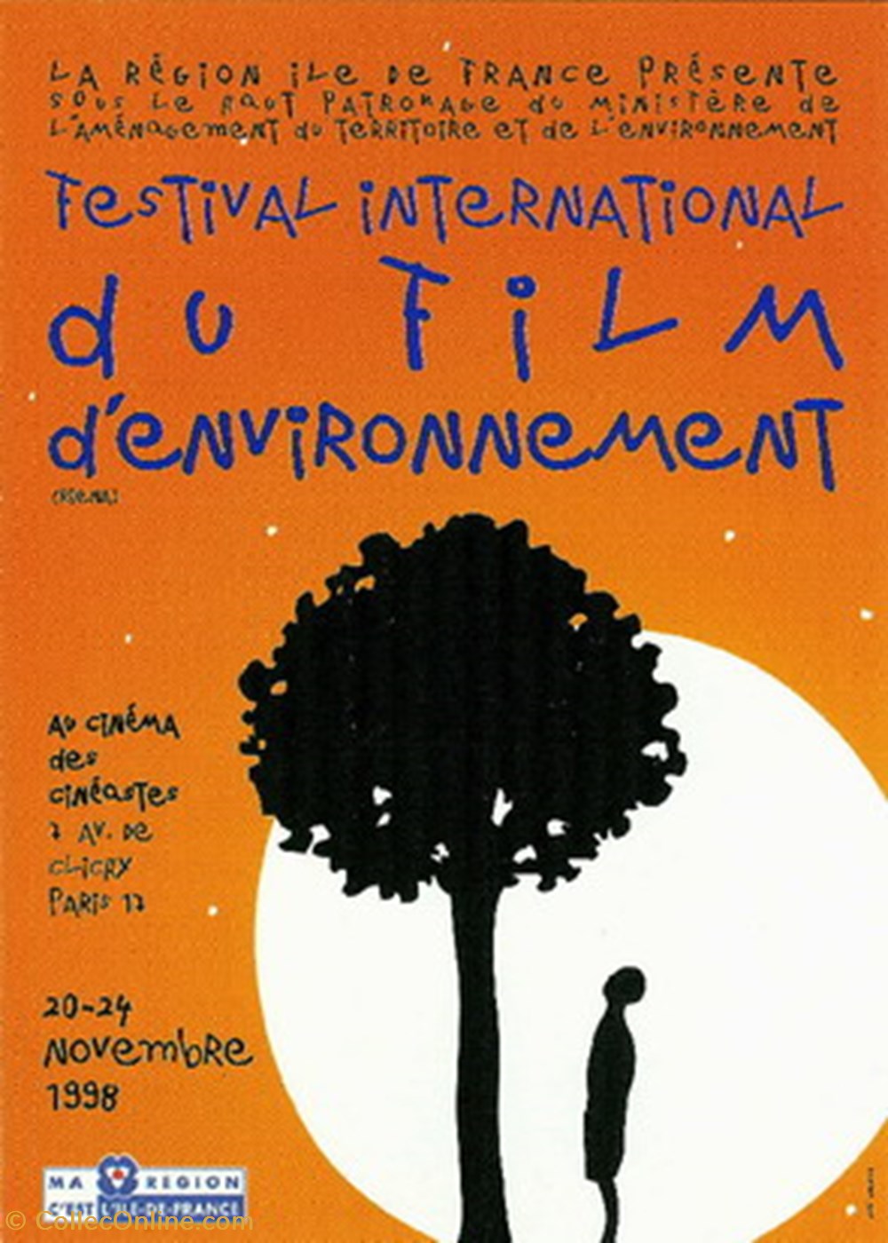 cartes postales autres paris festival international du film environnement 1998