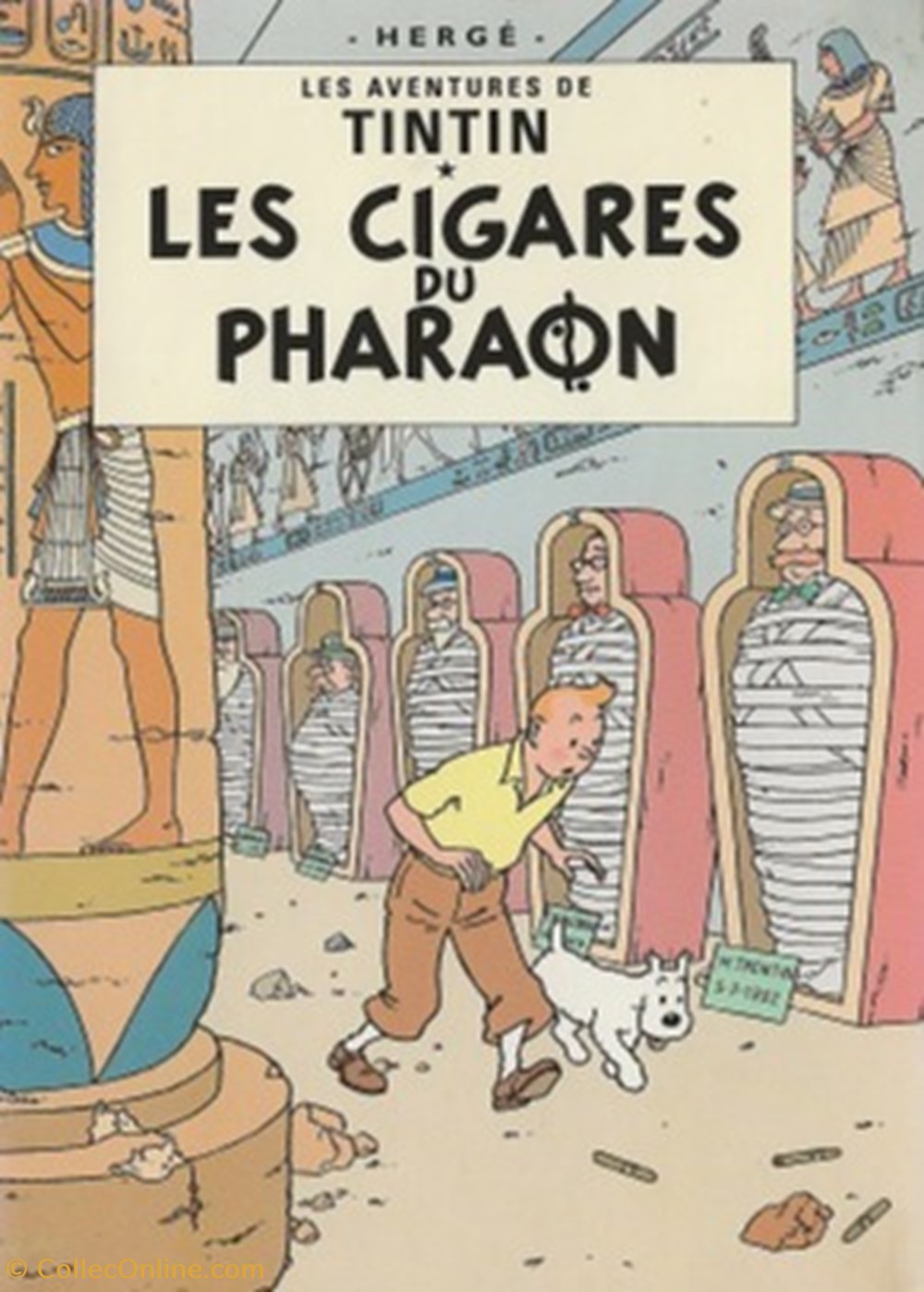 Tintin cartes postales bande dessinee tintin