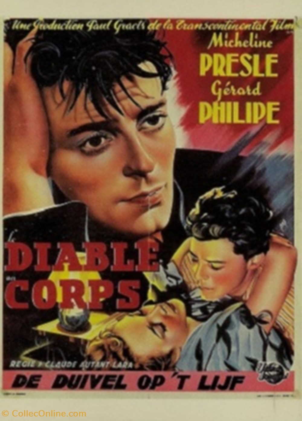 Le diable au corps cartes postales autres le diable au corps