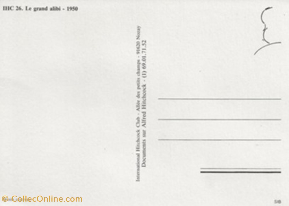 cartes postales autres le grand alibi