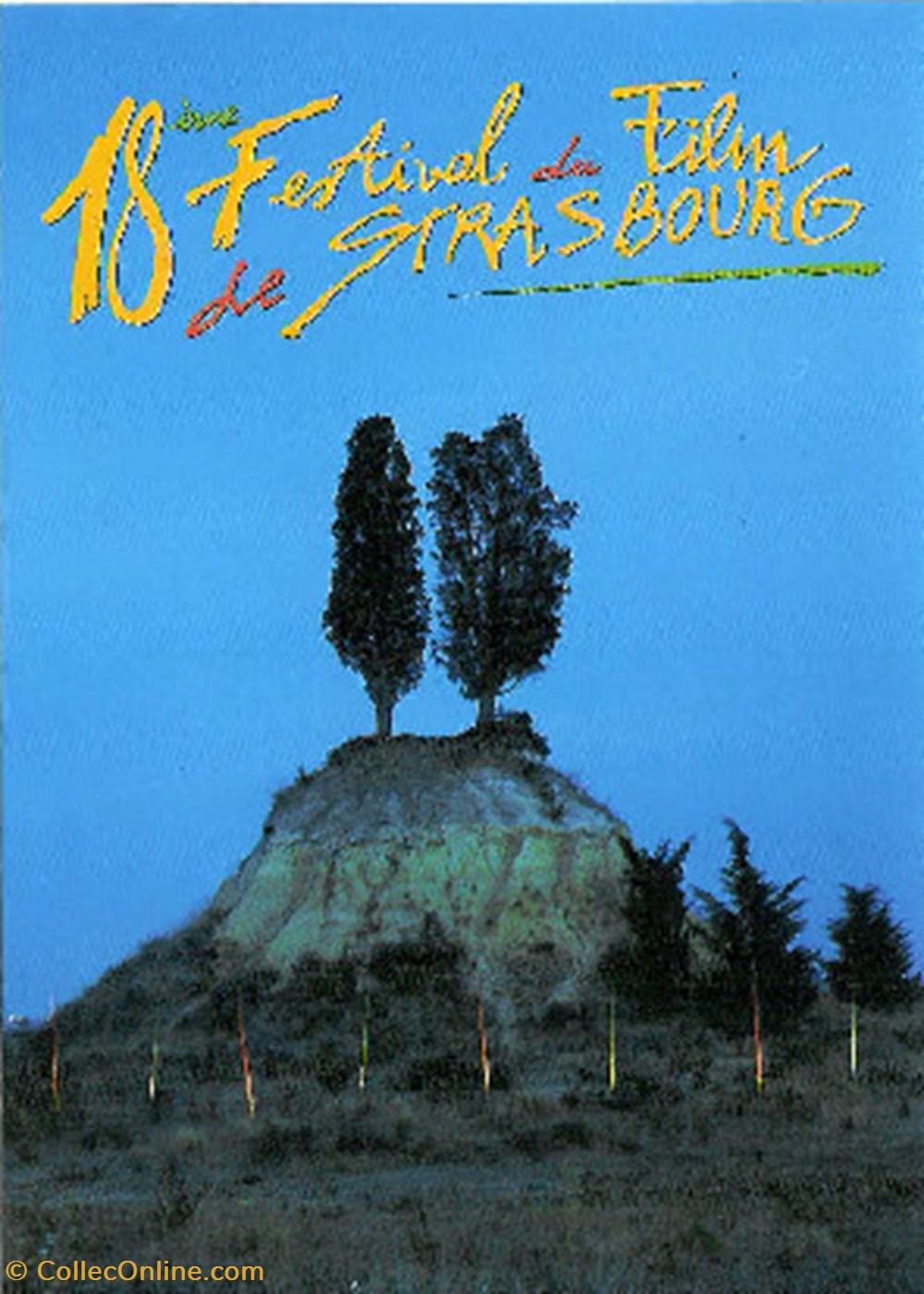 Strasbourg Festival du film 1990 cartes postales autres strasbourg festival du film 1990