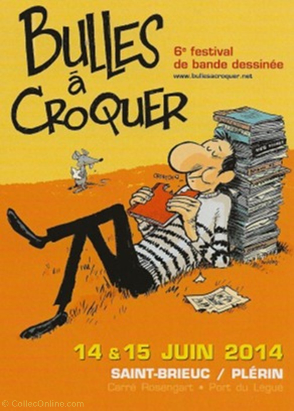 Saint-Brieuc (22) 2014 cartes postales bande dessinee saint brieuc 22 2014