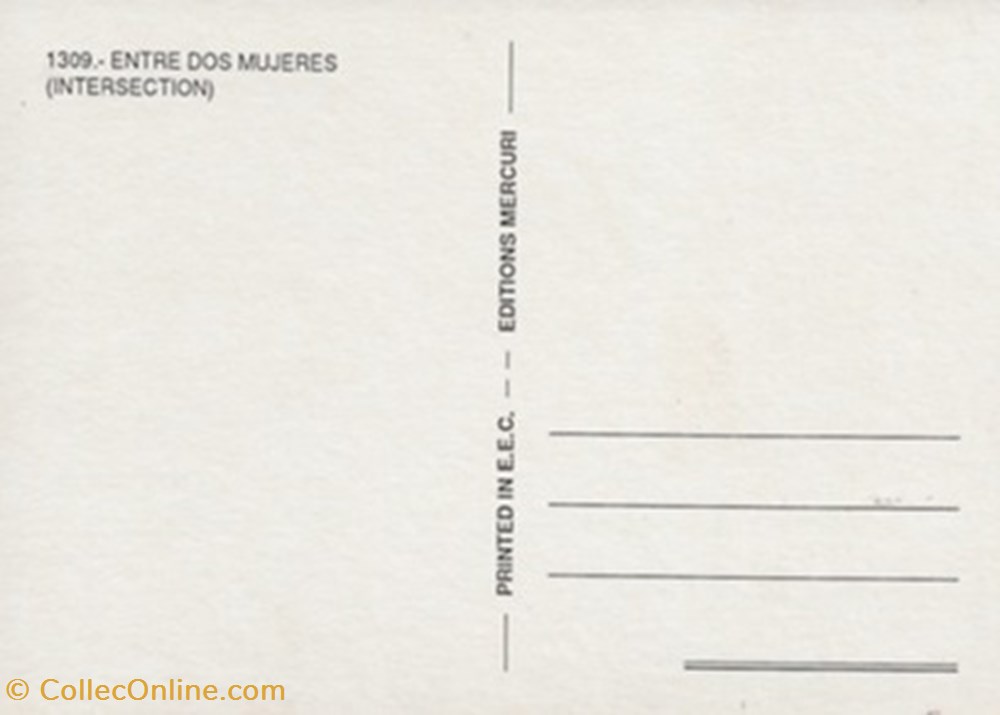 cartes postales autres entre dos mujeres