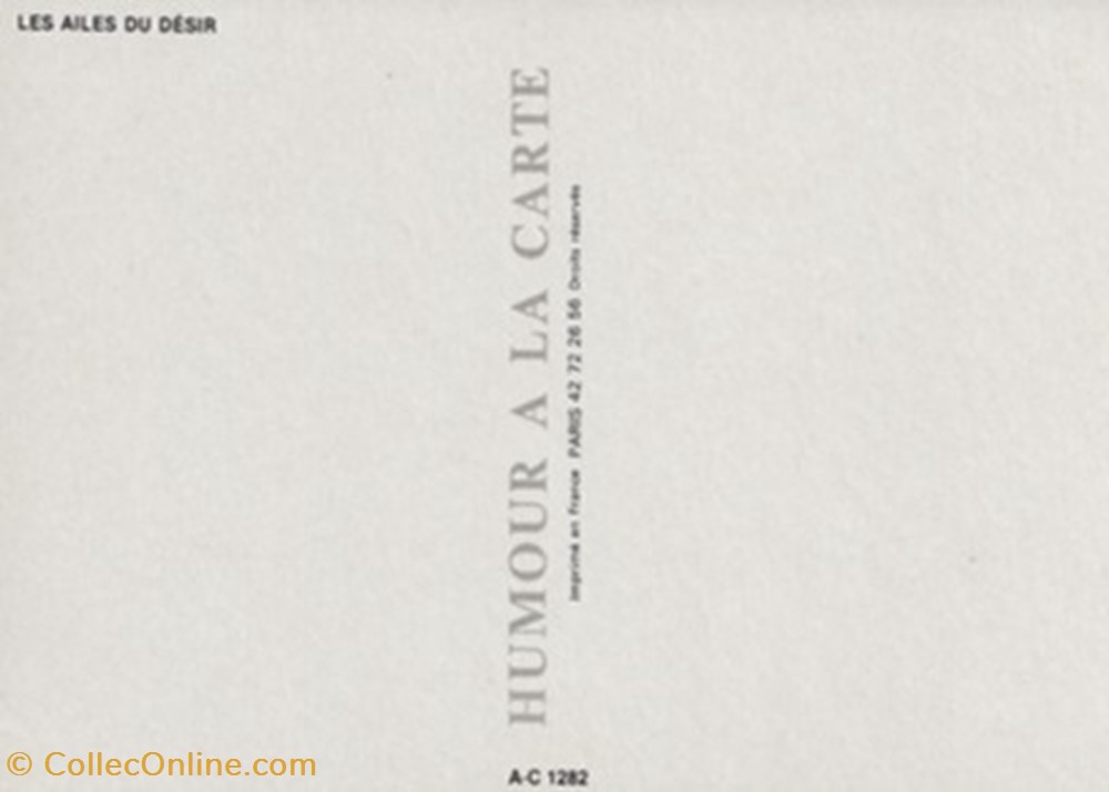 cartes postales autres les ailes du desir