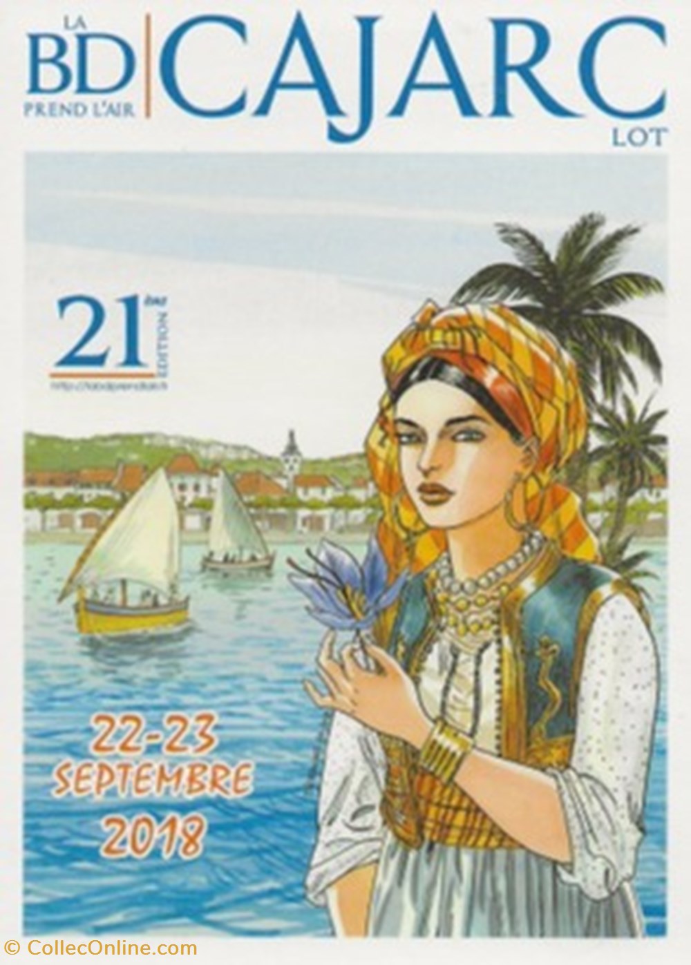 cartes postales bande dessinee cajarc 46 2018