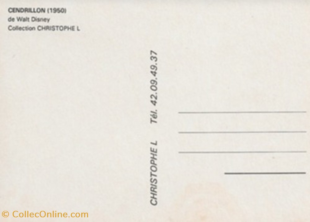 Cendrillon cartes postales autres cendrillon
