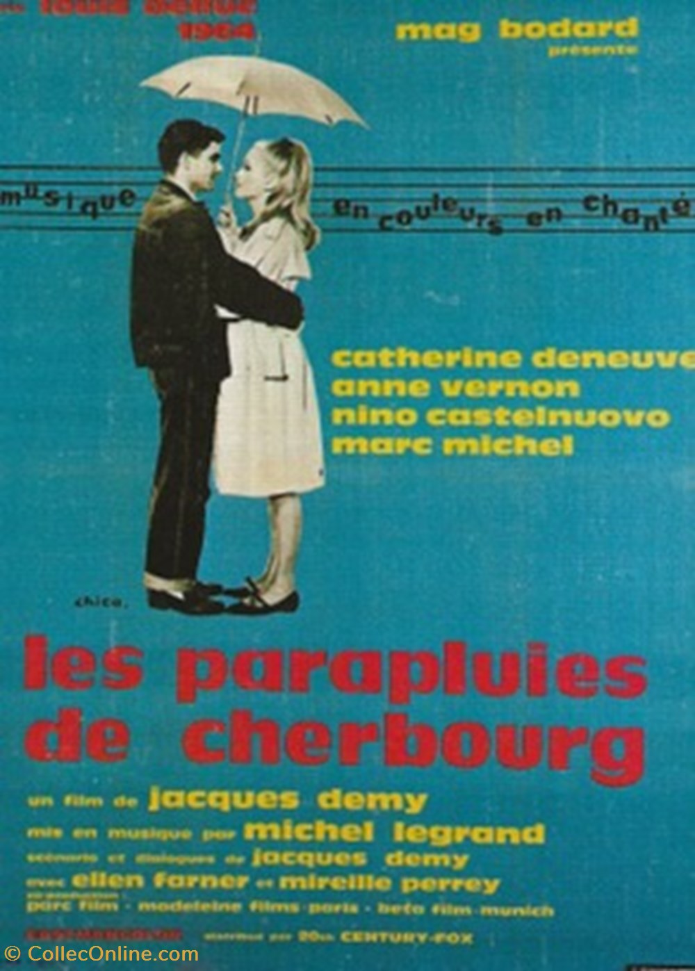 Les parapluies de Cherbourg cartes postales autres les parapluies de cherbourg