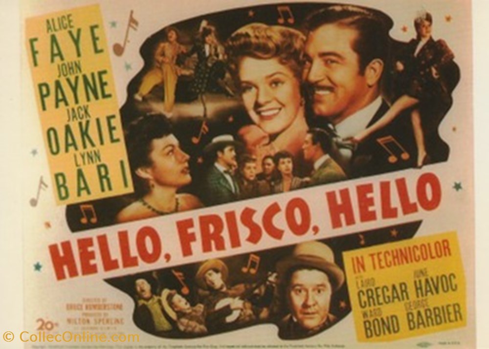 Hello, Frisco, hello cartes postales autres hello frisco hello
