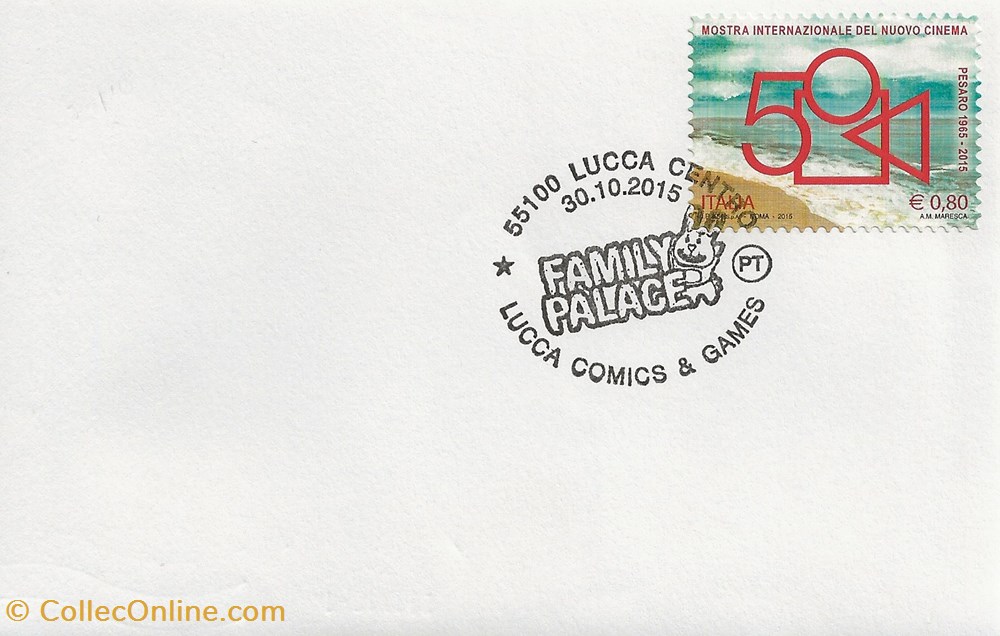 Lucca (Italie) 2015 Lucca comics & games timbres lucca italie 2015 lucca comics games