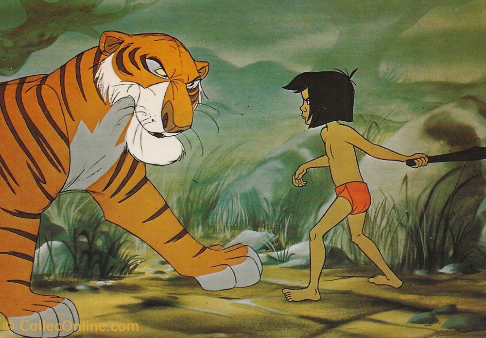 cartes postales autres le livre de la jungle