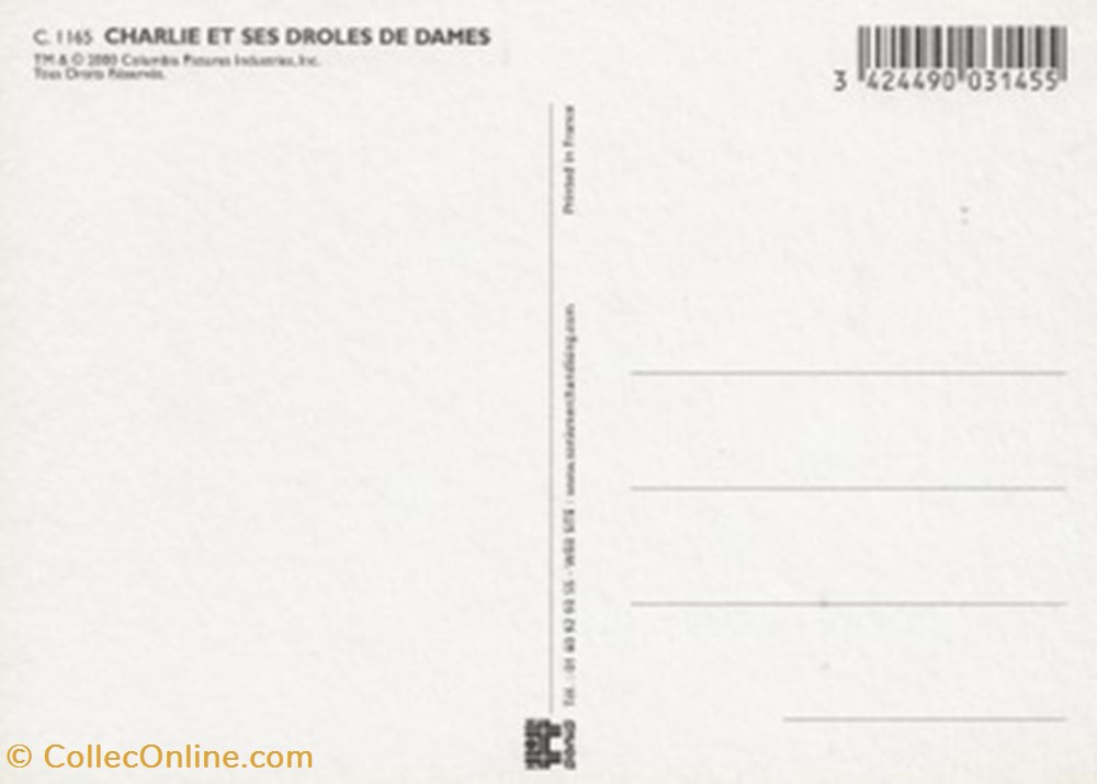 Charlie et ses drôles de dames cartes postales autres charlie et ses droles de dames