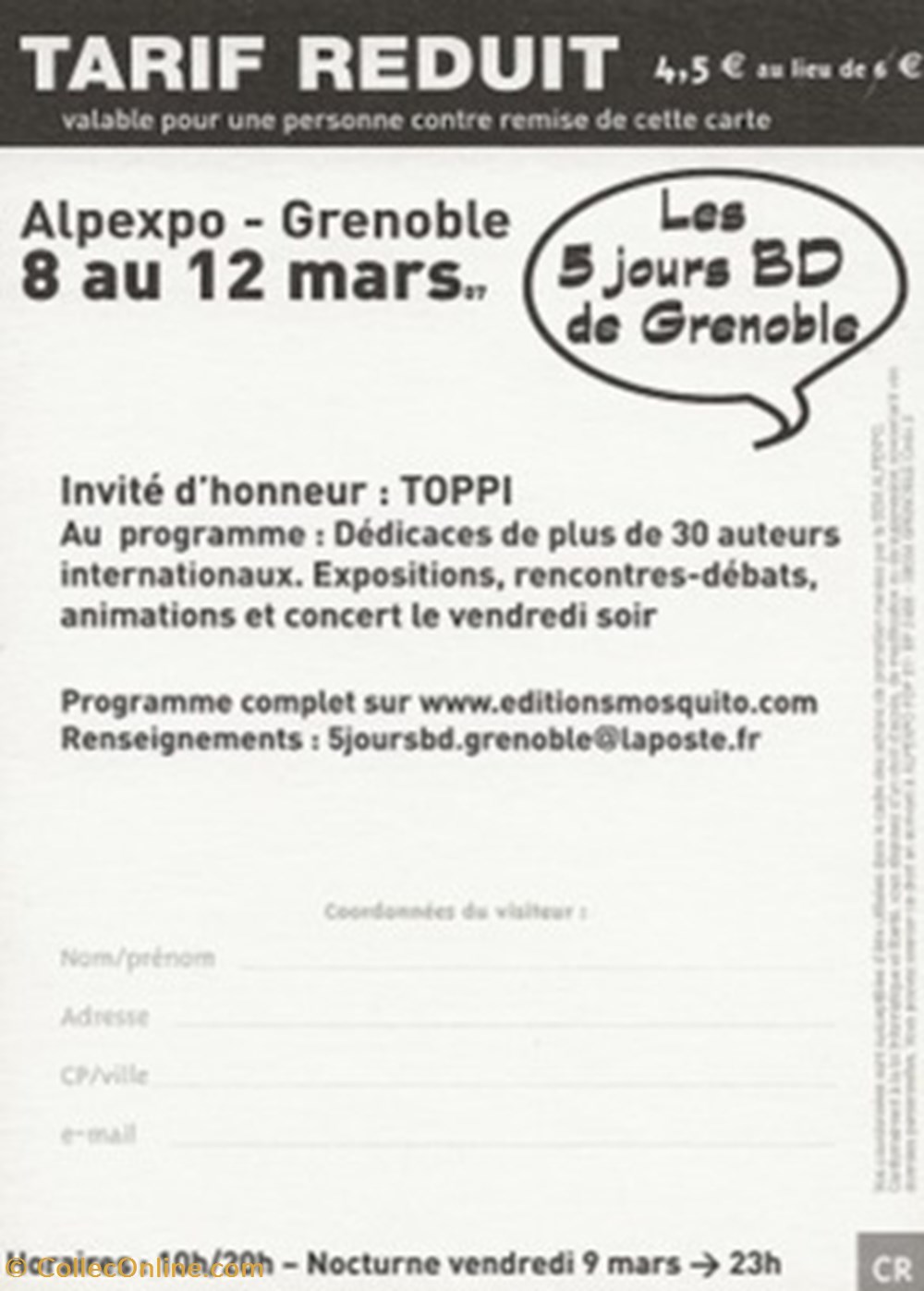 Grenoble (38) 2007 cartes postales bande dessinee grenoble 38 2007