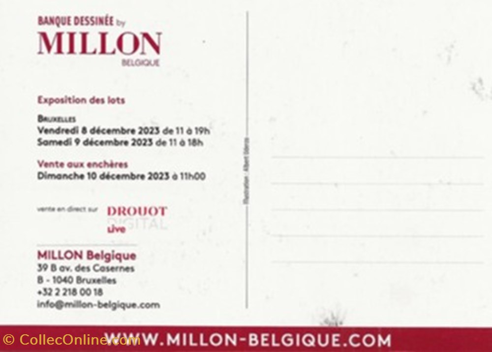 cartes postales bande banque dessinee 56 231210