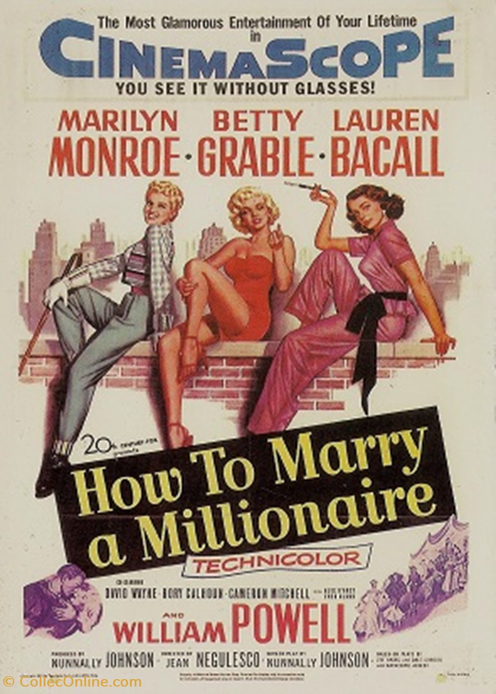 How to marry a millionaire cartes postales autres how to marry a millionaire