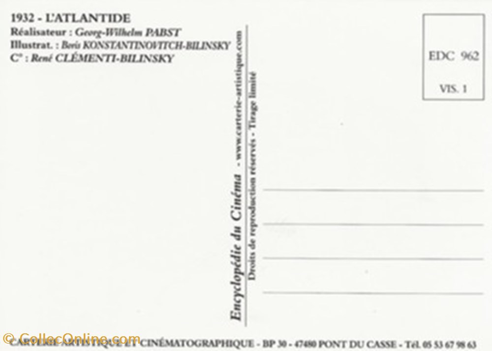 L'atlantide cartes postales autres l atlantide