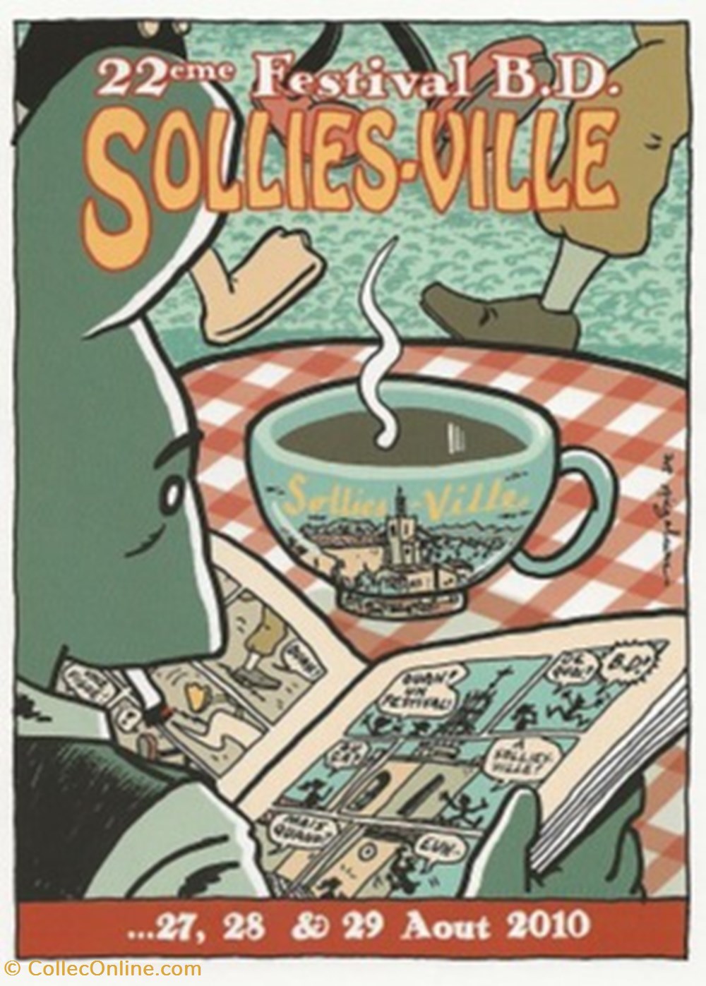 Solliès-Ville (83) 2010 cartes postales bande dessinee sollies ville 83 2010