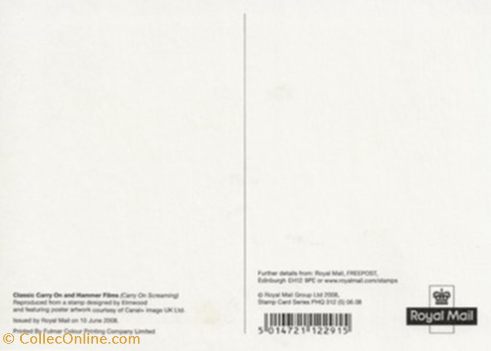 Carry on screaming cartes postales autres carry on screaming
