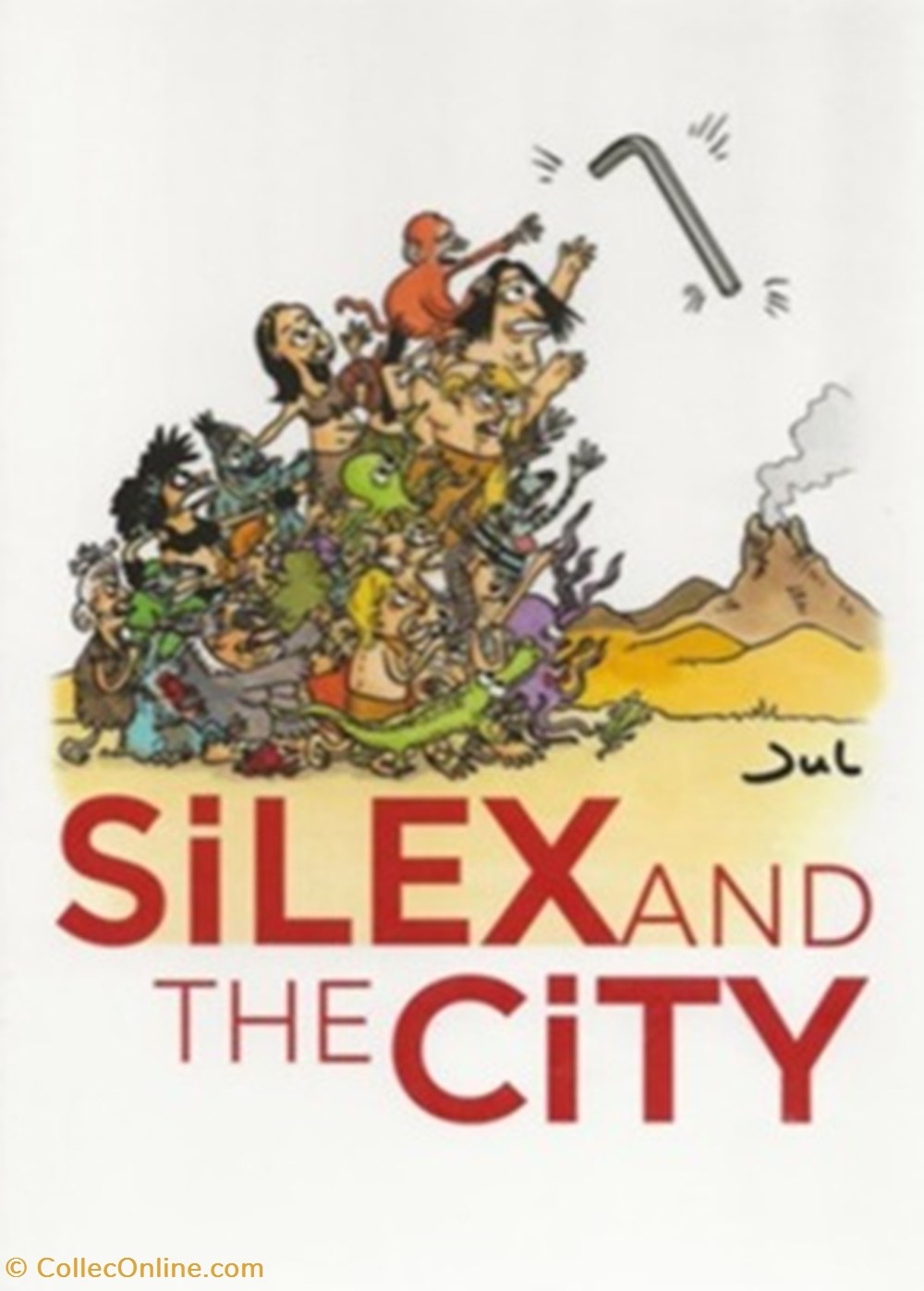cartes postales bande dessinee silex the city 01
