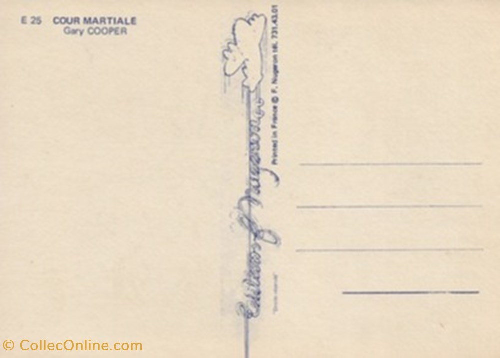 Corte marzial cartes postales autres corte marzial