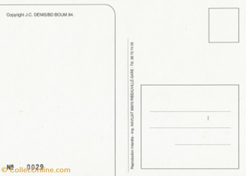 Blois (41) 1994 cartes postales bande dessinee blois 41 1994