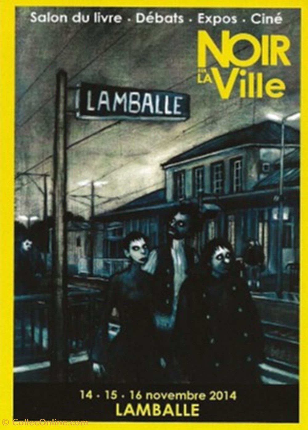 Lamballe (22) 2014 cartes postales bande dessinee lamballe 22 2014