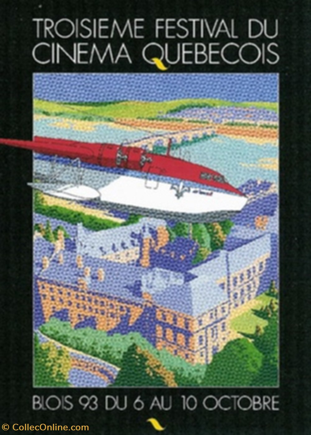 cartes postales autres blois festival du cinema quebecois 1993