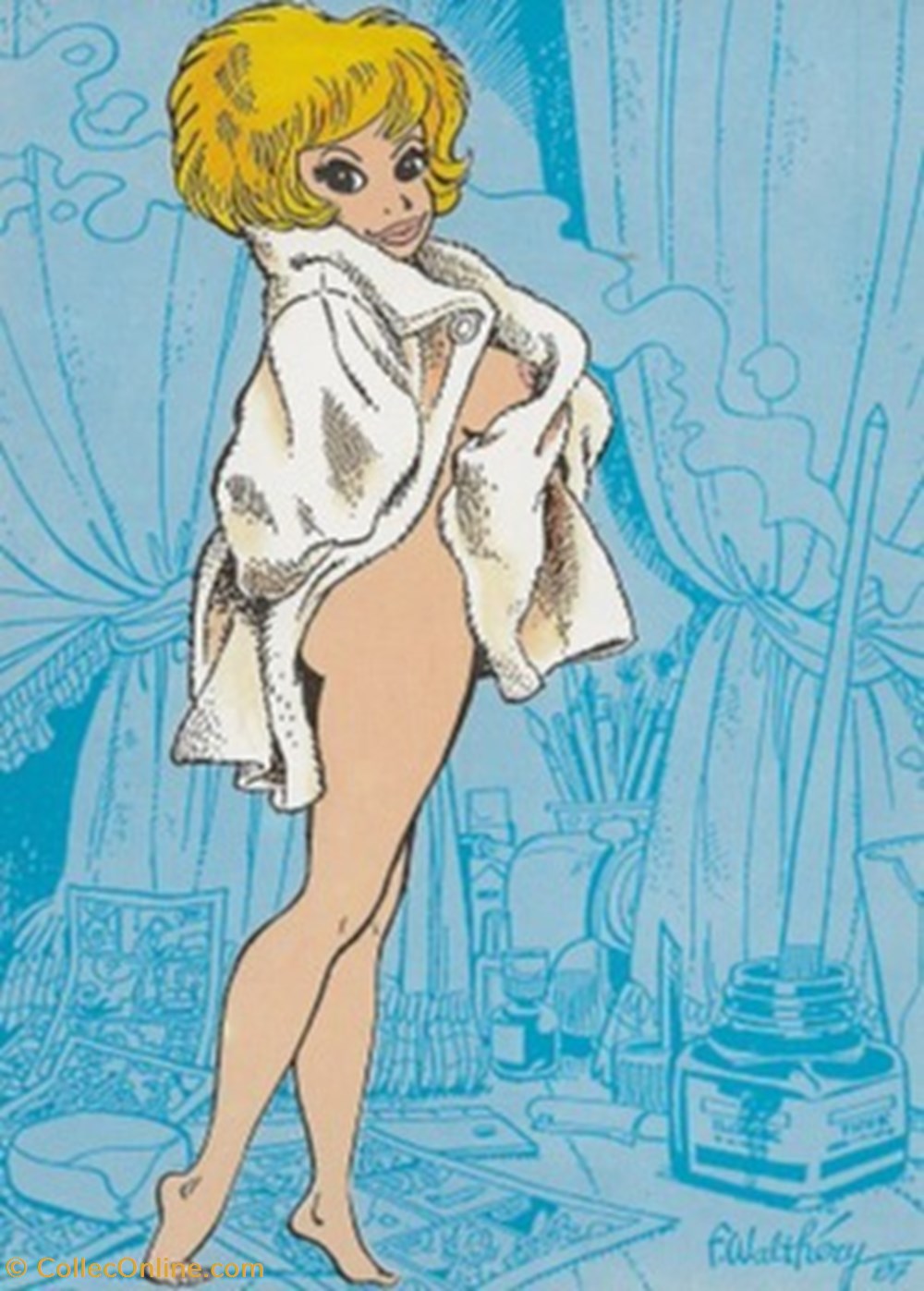 Natacha cartes postales bande dessinee natacha