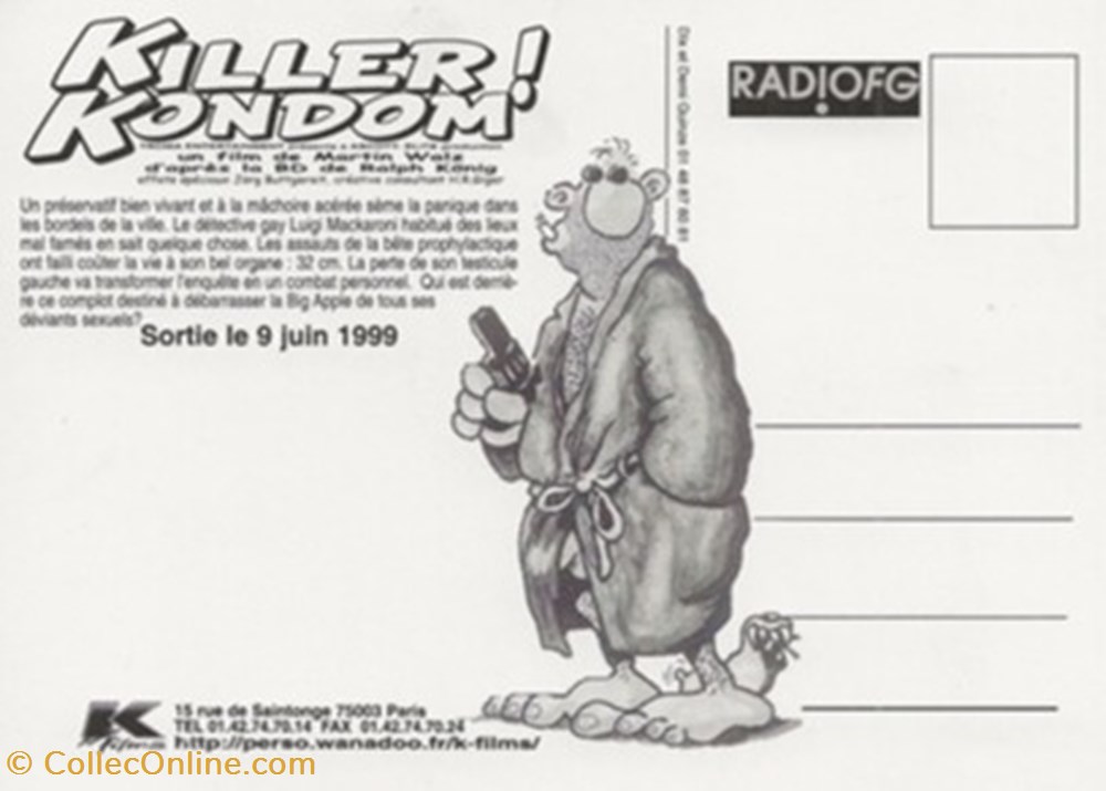 Killer kondom! cartes postales autres killer kondom