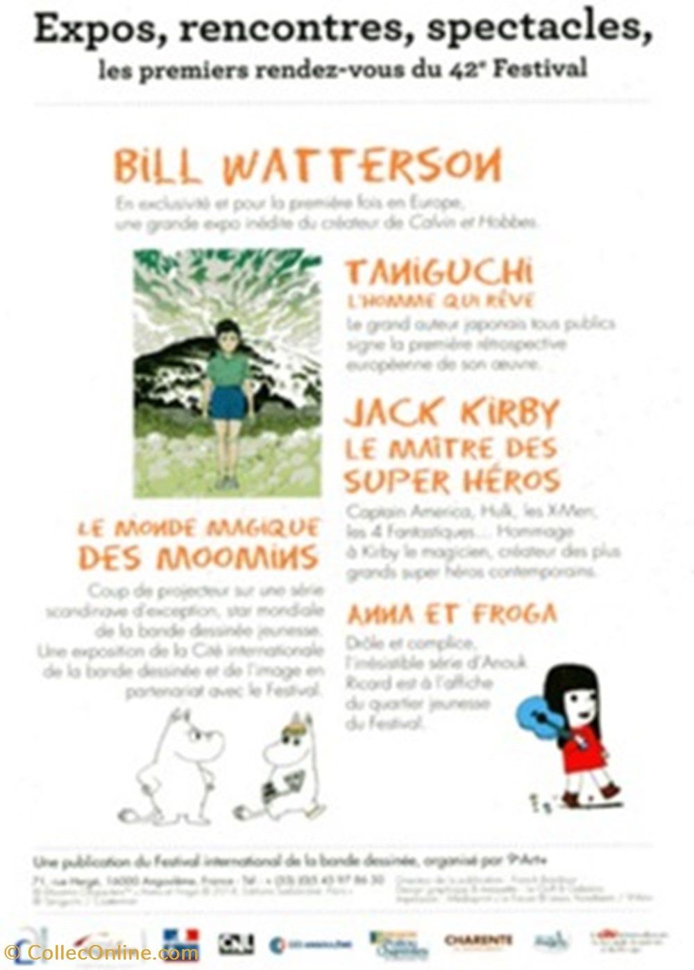 Angoulême (16) 2015 cartes postales bande dessinee angouleme 16 2015