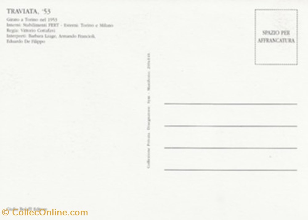 Traviata 53 cartes postales autres traviata 53