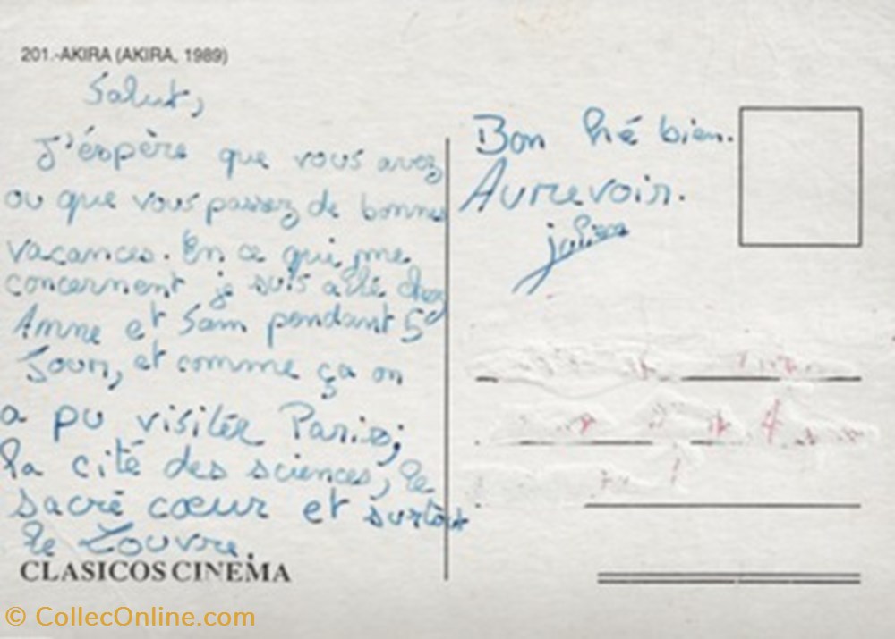 cartes postales autres akira