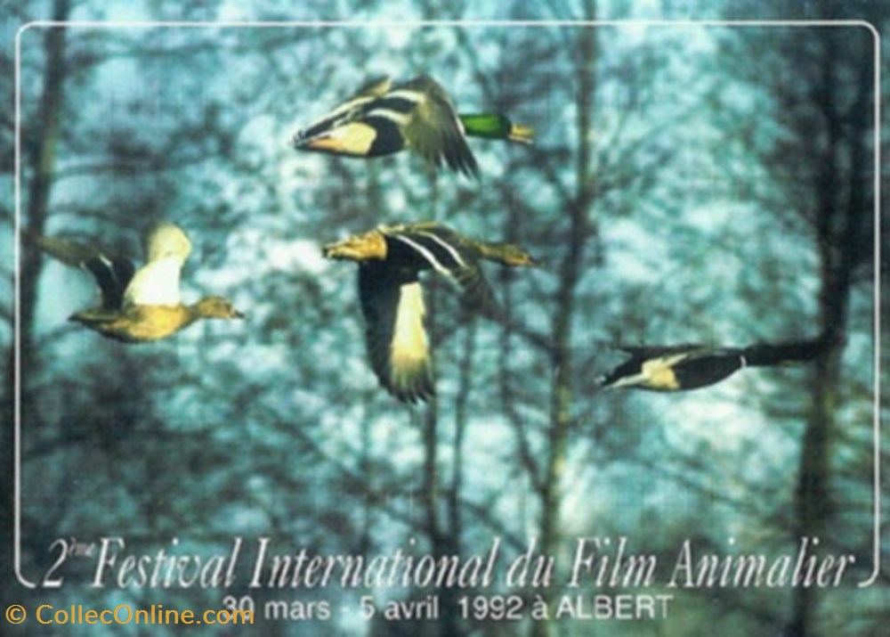 Albert Festival du film animalier 1992 cartes postales autres albert festival du film animalier 1992