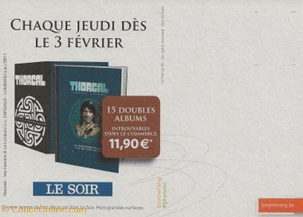 Thorgal cartes postales bande dessinee thorgal