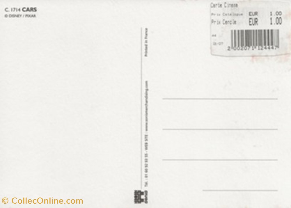 cartes postales autres cars