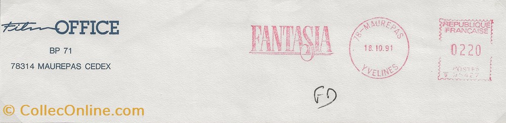 Maurepas (78) 1991 timbres maurepas 78 1991