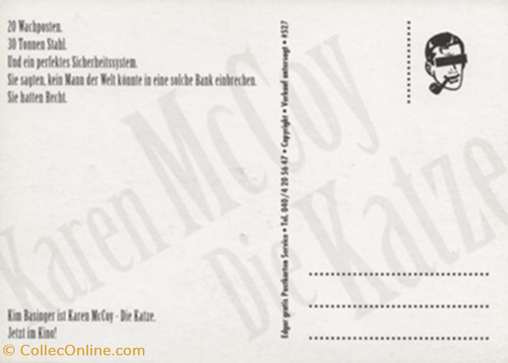 cartes postales autres karen mccoy die katze