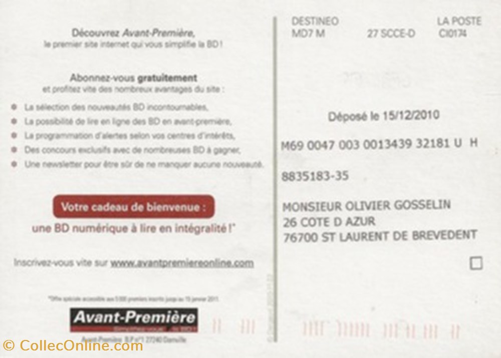cartes postales bande dessinee betelgeuse