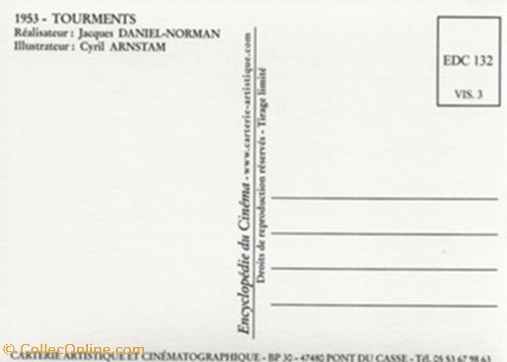 cartes postales autres tourments