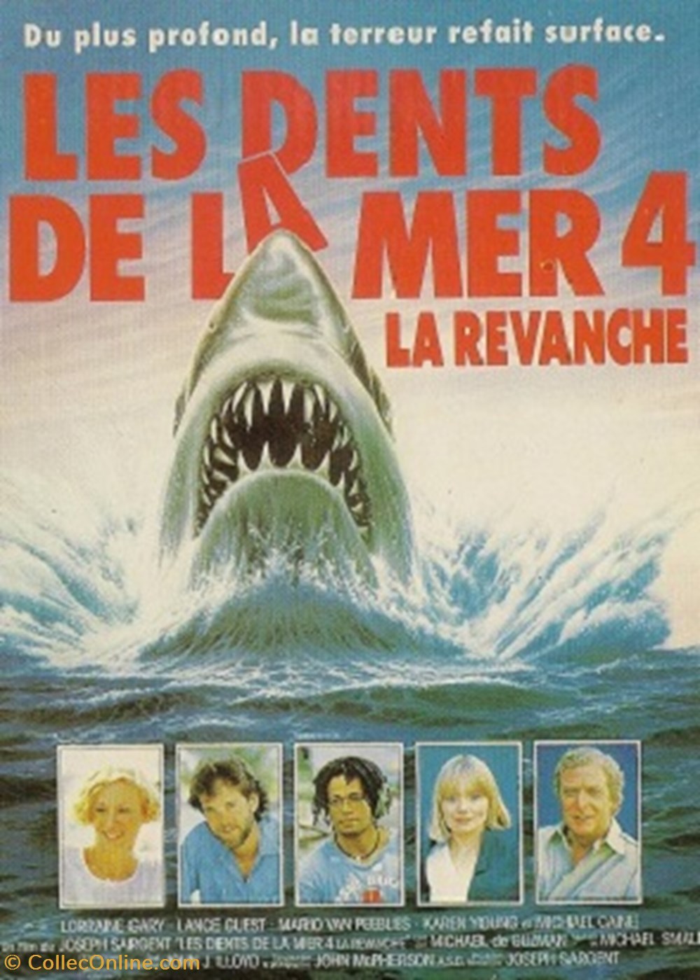 Les dents de la mer 4 cartes postales autres les dents de la mer 4