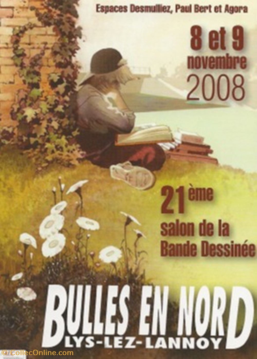 Lys-Lez-Lannoy (59) 2008 cartes postales bande dessinee lys lez lannoy 59 2008