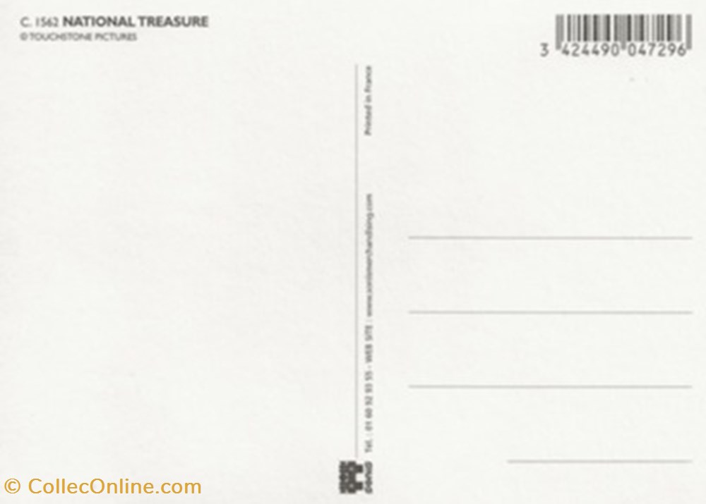 cartes postales autres national treasure