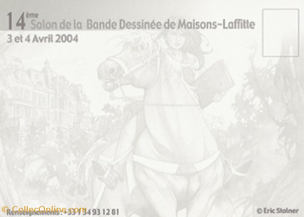 Maisons Laffitte (78) 2004 cartes postales bande dessinee maisons laffitte 78 2004