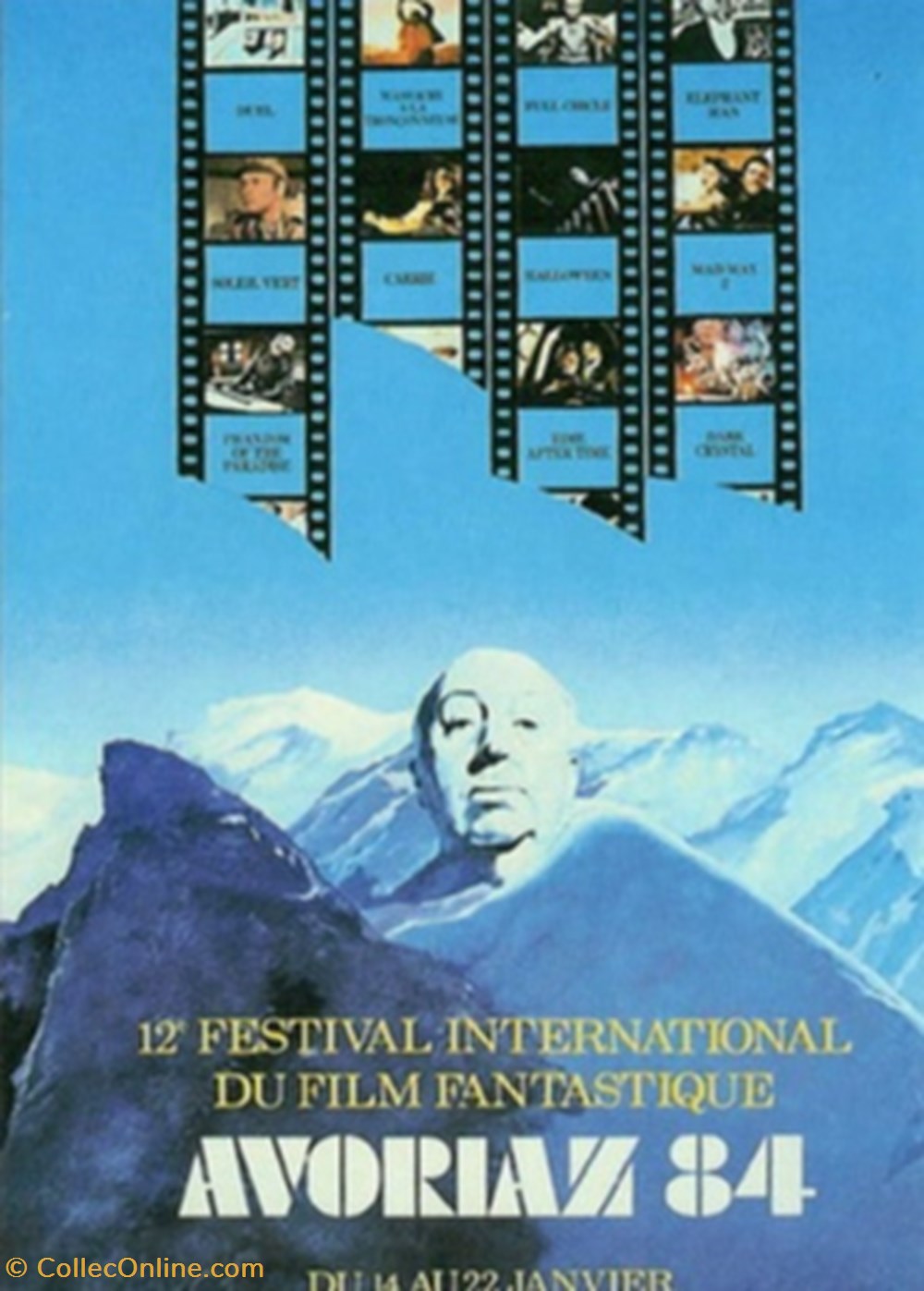 cartes postales autres avoriaz festival international du film fantastique 1984
