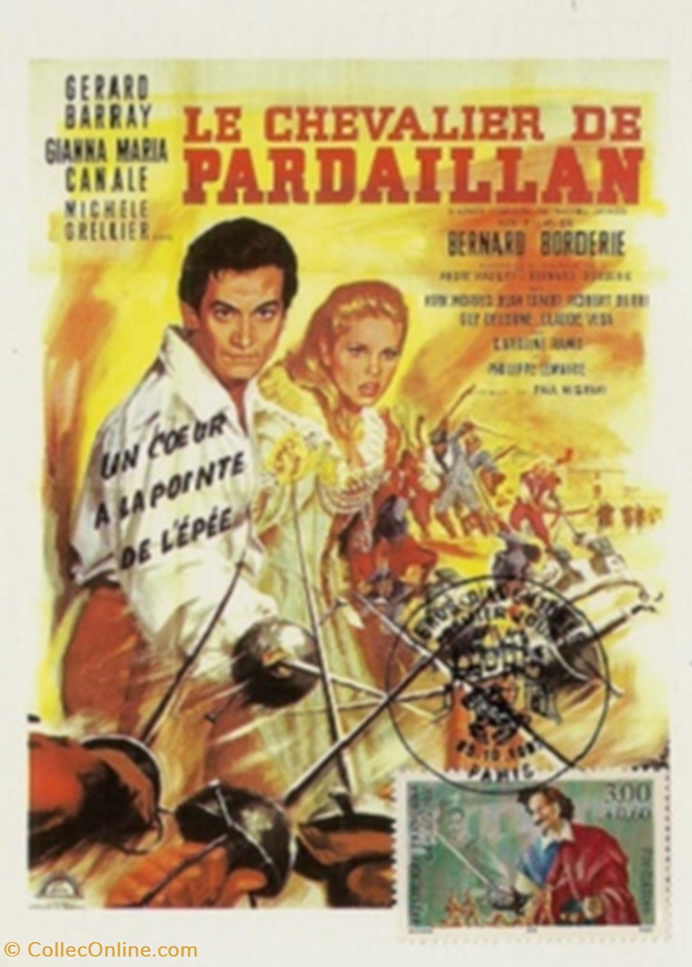 Le chevalier de Pardaillan cartes postales autres le chevalier de pardaillan