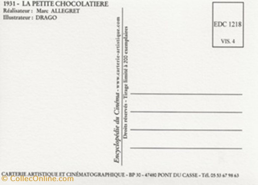 La petite chocolatière cartes postales autres la petite chocolatiere