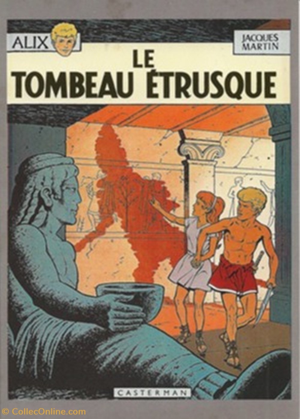 cartes postales bande dessinee alix