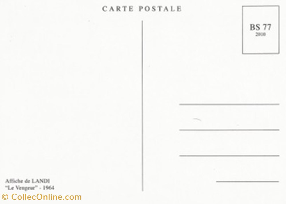 Le vengeur cartes postales autres le vengeur