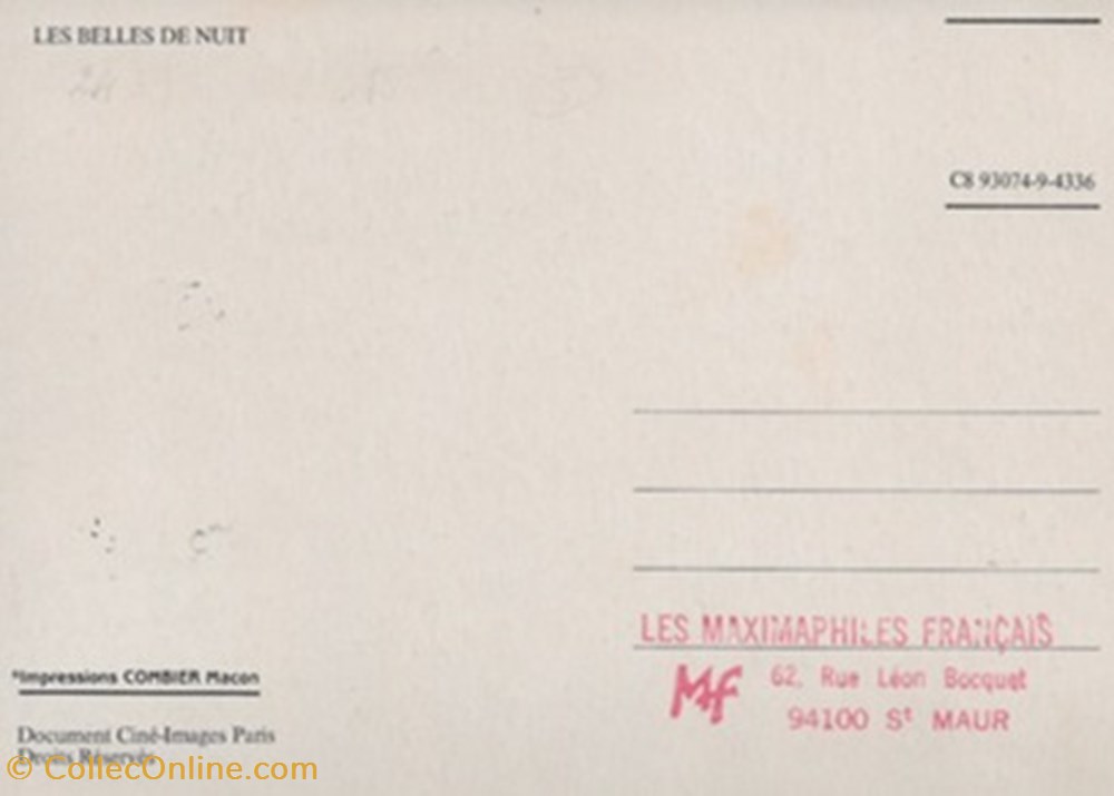 Les belles de nuit cartes postales autres les belles de nuit