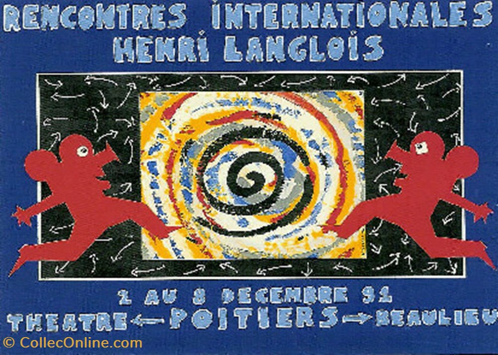 Poitiers Rencontres Henri Langlois 1991 cartes postales autres poitiers rencontres henri langlois 1991