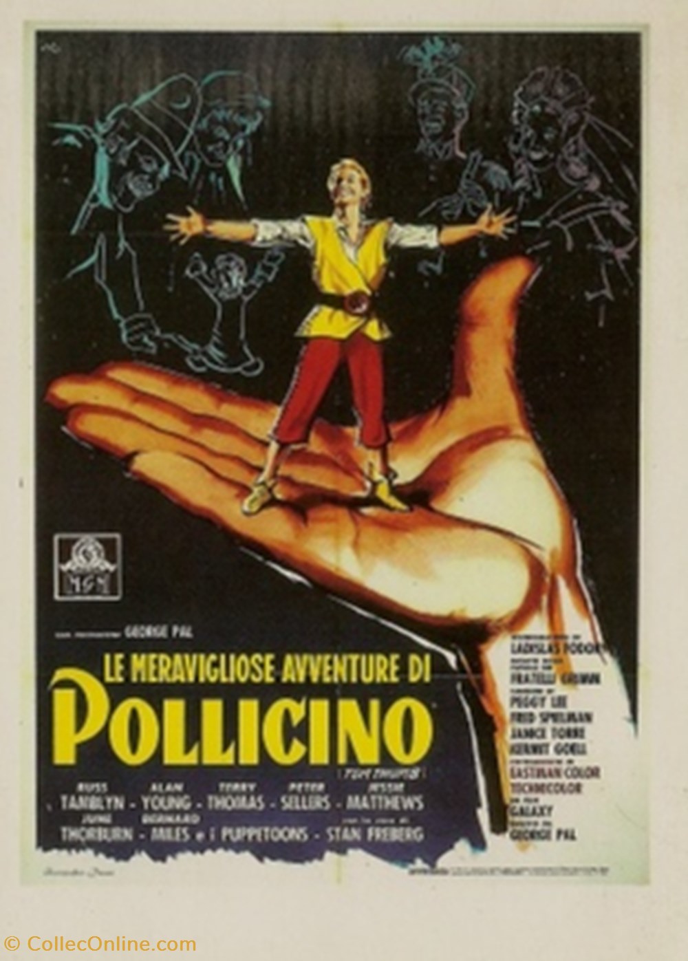 Le meravigliose avventure di Pollicino cartes postales autres le meravigliose avventure di pollicino